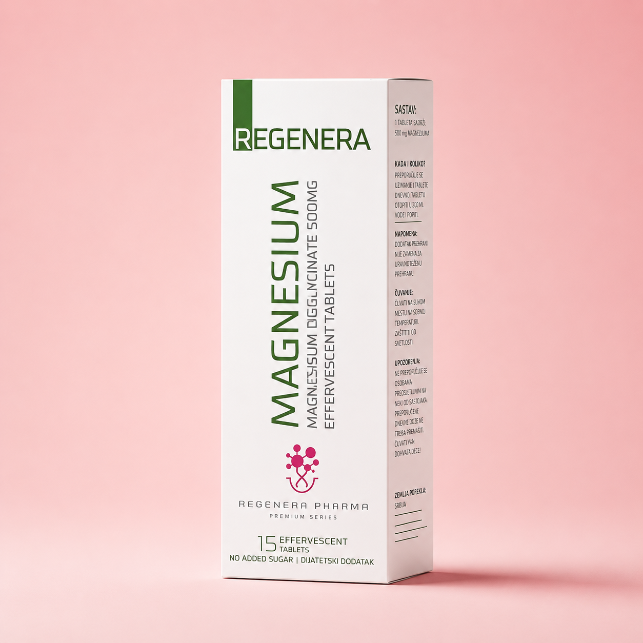 Magnesium Bisglycinate 500mg Effervescent Tablets