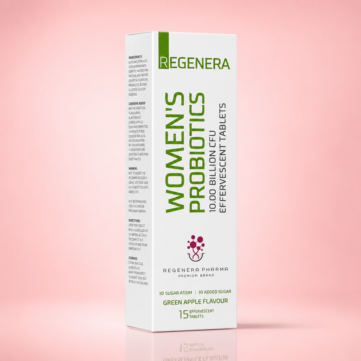 Womens' Probiotics 10 Billion CFU Effervescent Tablets
