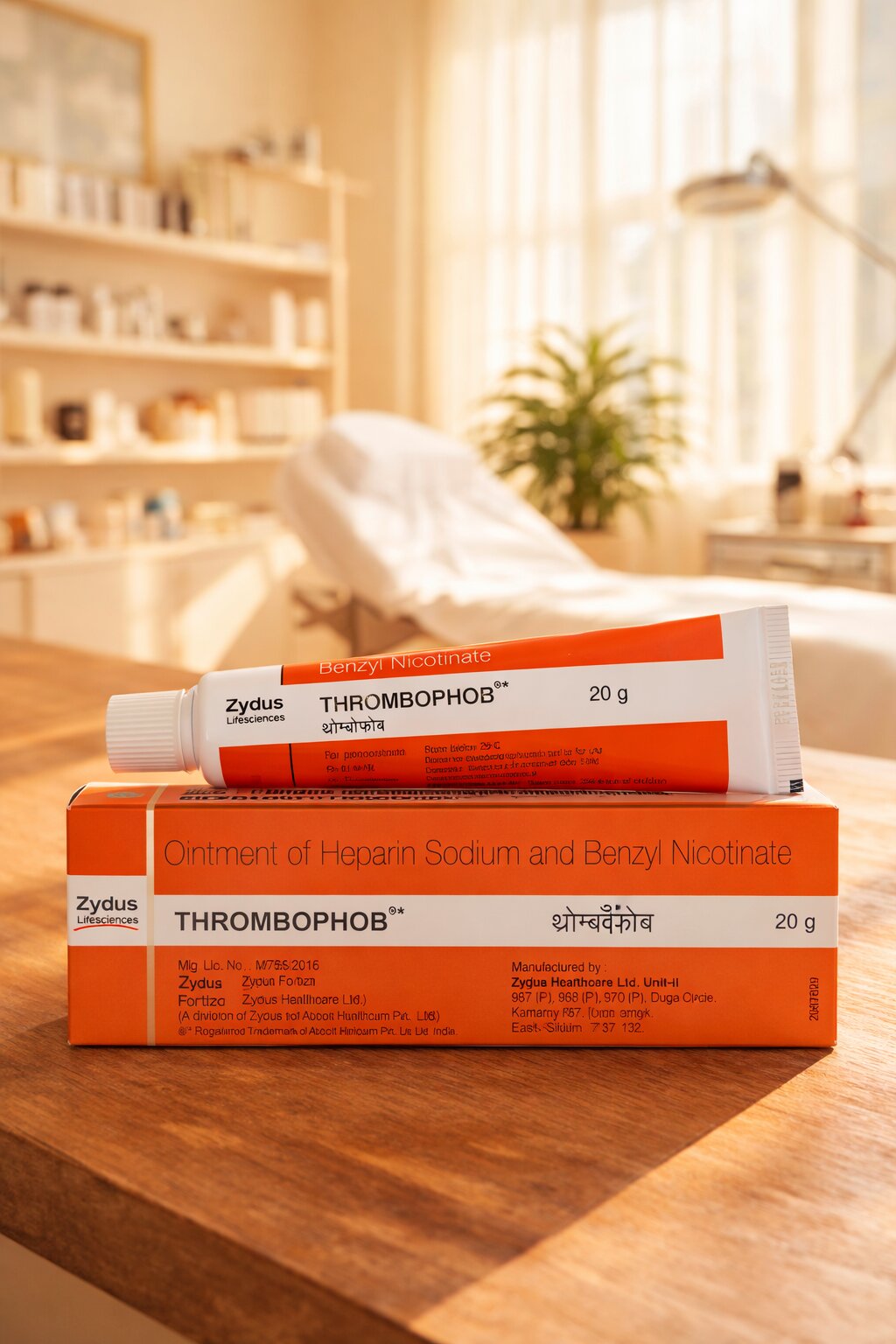 THROMBOPHOB-HEPARIN SODIUM AND BENZYL NICOTINATE OINTMEN